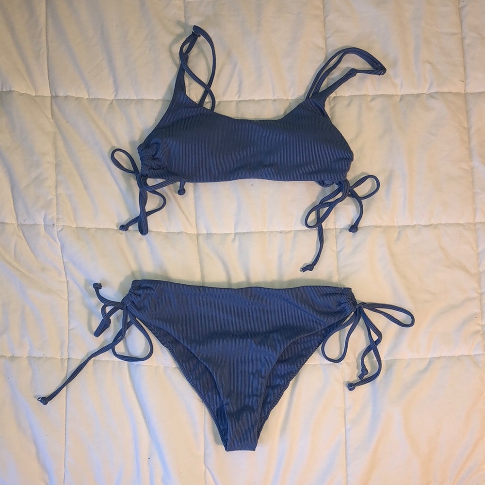 Zaful blue bikini